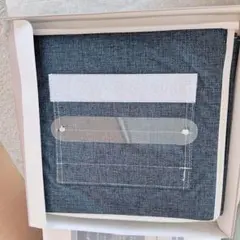 吊り下げ収納　ネイビー4段　クローゼット収納