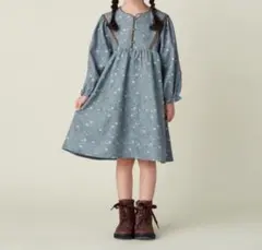 【新品未使用タグ付き】ビームスミニ　ワンピース120cm