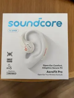 【新品・未開封】Anker Soundcore AeroFit Pro ホワイト