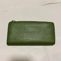 U by ungaro ユーバイウンガロ L字ファスナー 長財布 牛革 グリーンのサムネイル