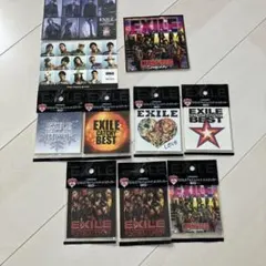 EXILE ポストカード、ステッカーセット