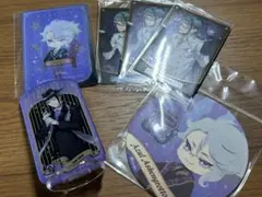 ツイステ アズール ジェイド アクリルスタンド コースター カード