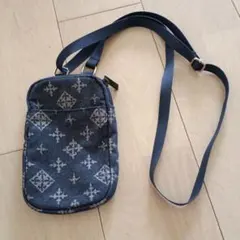 Daily russet スマホショルダーバッグ デニムのサムネイル