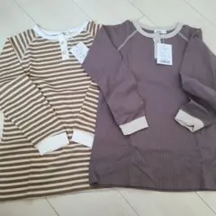 PAIR MANON 長袖ワンピース 130cm 2点セットタグ付き未使用