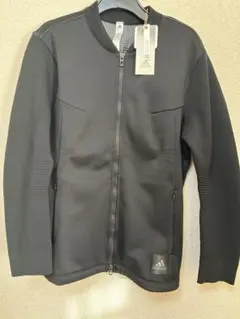 新品　19,800円　Lサイズ　アディダスゴルフ　ニットジャケット　黒　ブラック