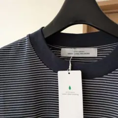 【ＸＬ新品】ストライプ Tシャツ ネイビー ユナイテッドアローズグリーンレーベル