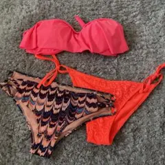 水着 ビキニ　３点セット　バンドゥ
