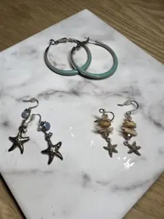 夏物　サマーシーズン　ピアスセット