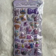 スティッチ 立体シールセット ぷくぷくシール