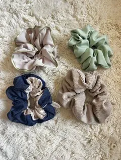 シュシュ　4点　まとめ売り