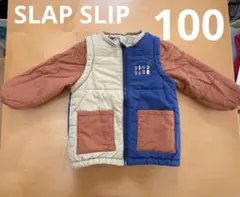 美品★中綿ジャケット リバーシブル恐竜 アウター キッズダウン