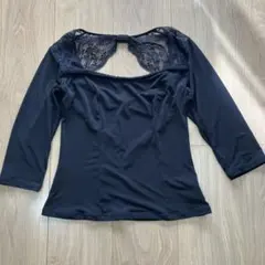 B1546★チャコット/L /黒/ギャザー/袖フリル/トップス★社交ダンス tシャツ ギャザーフリル袖トップス レディース : ZOZOTOWN Yahoo!店