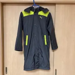 PUMA ベンチコート フード付き 150