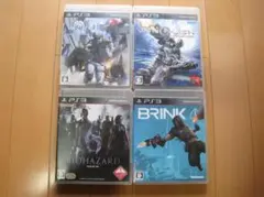 ＰＳ３ソフト４枚セット　BRINK 他