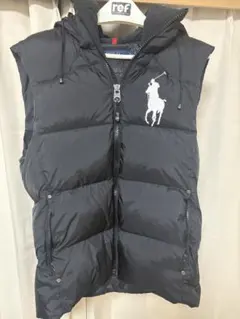 ポロラルフローレン ダウンベスト ビッグポニー flexwitme swag - メルカリ