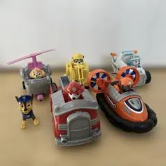 パウパトロール　ビークル5台+チェイス