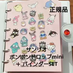 正規品★サンリオ シール バインダー＆ボンボンドロップmini ポケモン 完成品