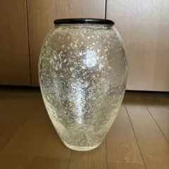 ガラス製 花瓶 高さ約27.5cmのサムネイル