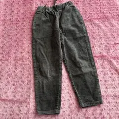 コーデュロイ ストレートパンツ