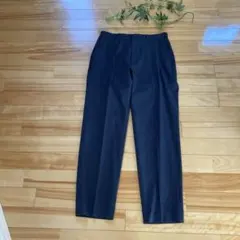 PLST プラステ スラックス　パンツ　Sサイズ　ネイビー