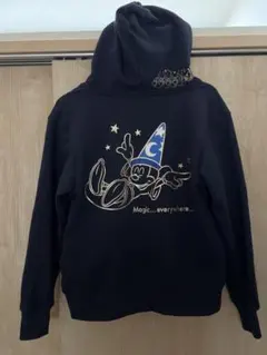 ち*。様 ファンタジアミッキー ソーサラーミッキー　プルオーバーパーカー　フィル