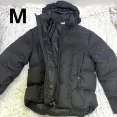 【希少】Calvin Klein Jeans ブラック ダウンジャケット M