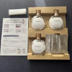 클리어리 데오드란트 3개와 특수 행잉 넷 1개가 포함된 클리어리