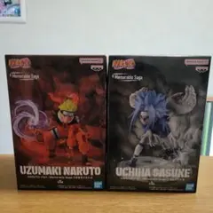 ナルト・サスケ フィギュア 2体セット