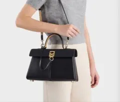 CAFUNE カフネ ブラック レザーバッグ ショルダースト