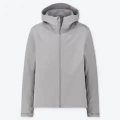 UNIQLO ブロックテックパーカGRAY L