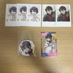 夢追翔 にじさんじ チェキ 缶バ