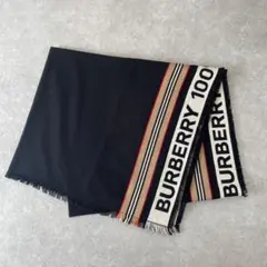 美品【レア】BURBERRY バーバリー 大判 ストール ショール
