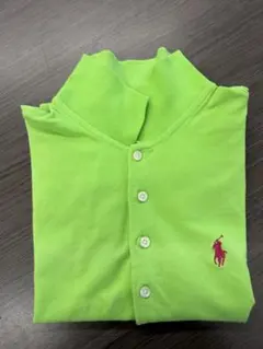 POLO RALPH LAUREN 蛍光グリーン ポロシャツ S golf