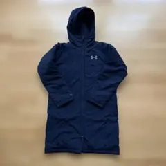 キッズ　アンダーアーマー　ベンチコートYLG(150)　ネイビー