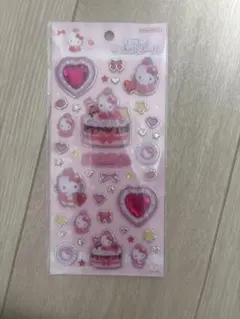 キラキラジュエルシール　ハローキティー
