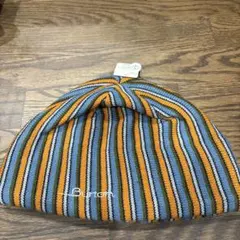 Burton ストライプニット帽