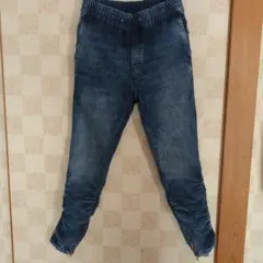 black-passer様H&M サイドジップ ジョガーパンツ 【 インディゴ】