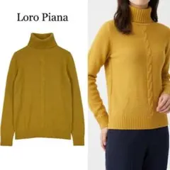 美品】Loro Piana ロロピアーナ カシミヤ100% ニット セーター - メルカリ