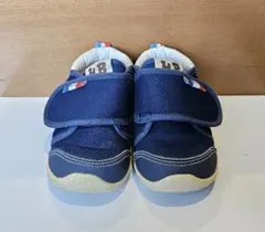 HOT BISCUITS ネイビー ベビーシューズ 14.0【リユース品】