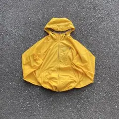 90s old UNIQLO nylon shell jacket yellow