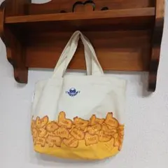 お値下げ動物クッキー柄トートバッグ　たべっ子どうぶつ