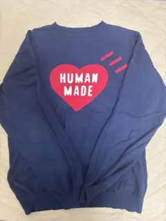 HUMAN MADE ニット セーター ネイビー XLのサムネイル