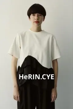 HeRIN.CYE Frill hem ponte tops ホワイトのサムネイル