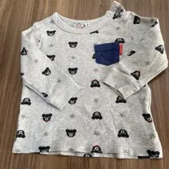 とまと様専用DOUBLE.B クマ柄Tシャツ 80