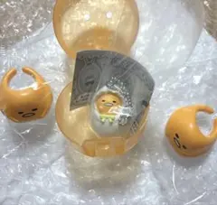 【ぐでたま】おくるみベイビーマスコット 3とリング2個セット！