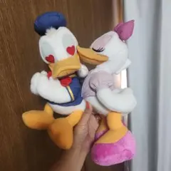 ドナルド&デイジー　KISSシリーズ ぬいぐるみ