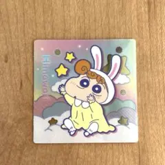 チョコビシール　ひまわり　キラキラ　クレヨンしんちゃん　ステッカー