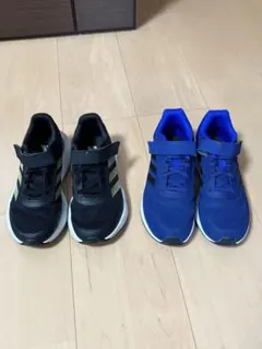 アディダス キッズスニーカー 20センチ　二足セット