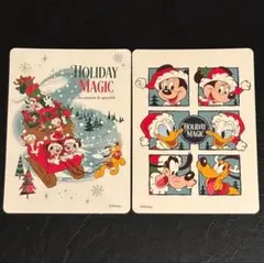 即購入可 ディズニーストア じゃんけんカード クリスマス コンプ