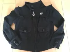 Barbie黒トップス(ジャケットにもなります)120cm